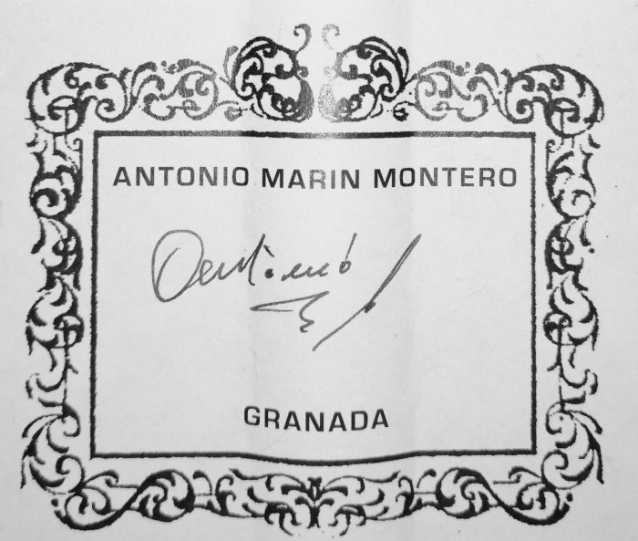 a antoniomarinmontero 2019 22112019 label