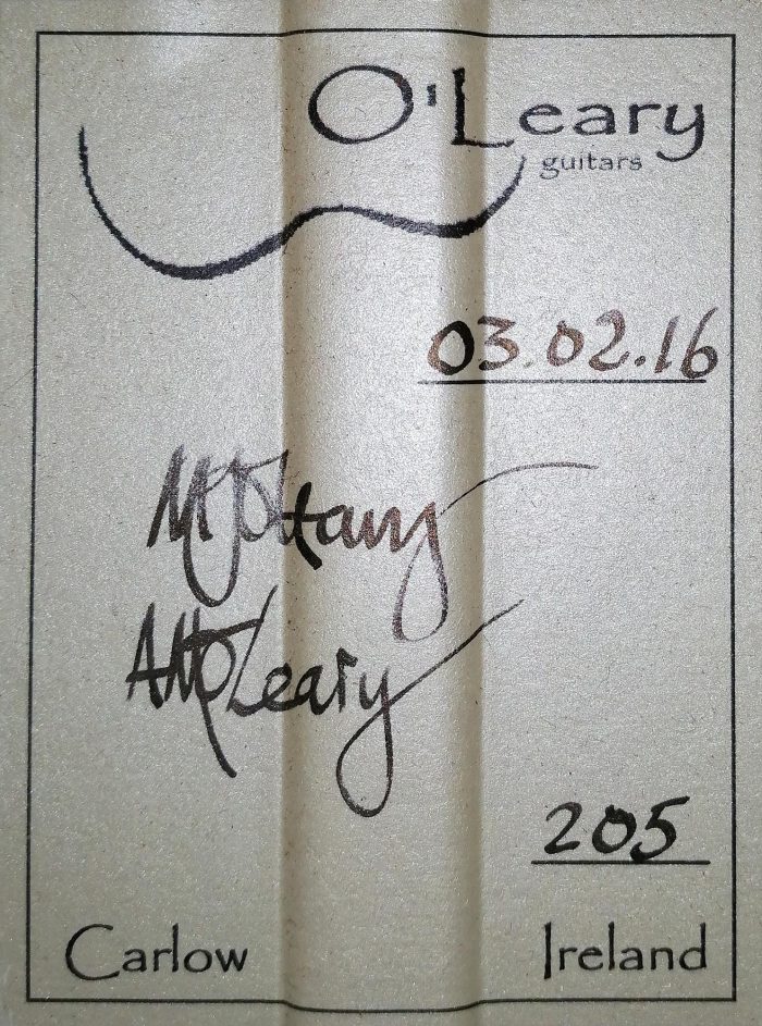 a michaeloleary 2016 07112019 label