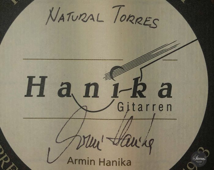 Classical guitar Hanika Natural Torres 2020 27