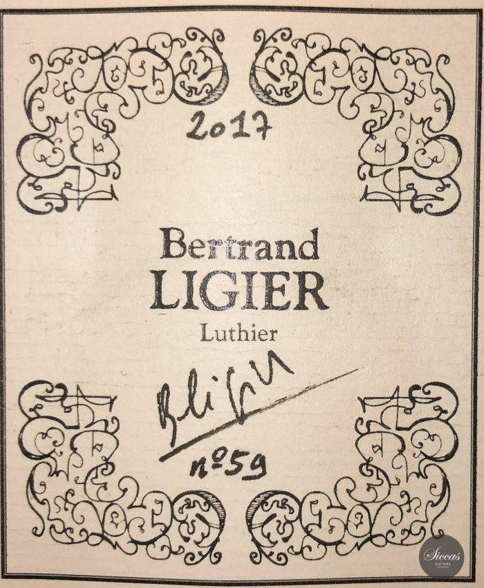 Classical guitar Bertrand Ligier 2017 25