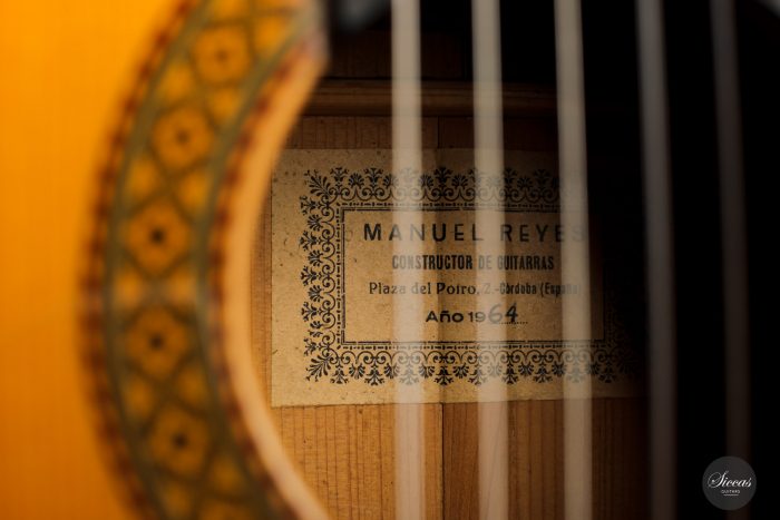 Classical guitar Manuel Reyes 1964 22