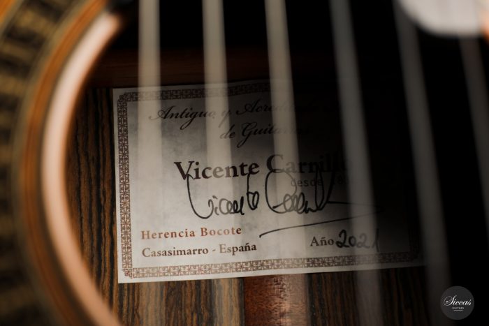 Classical guitar Vicente Carrillo 2021 221