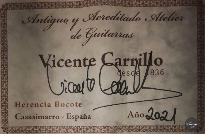 Classical guitar Vicente Carrillo 2021 251