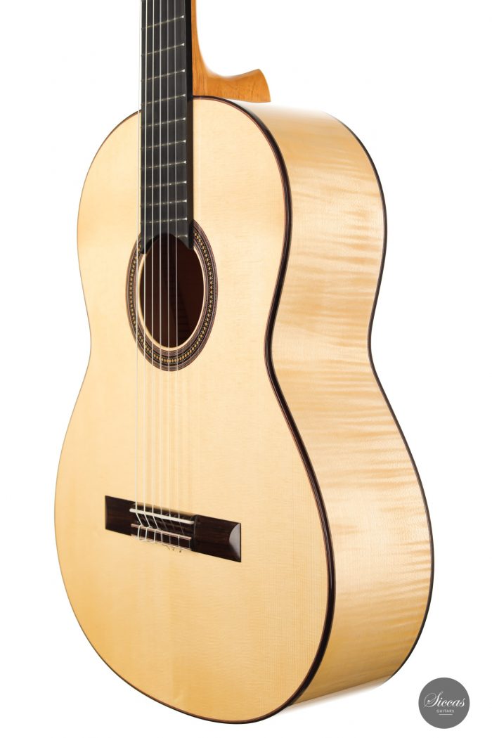 Classical guitar Francois Regis Leonard Maple 2021 7