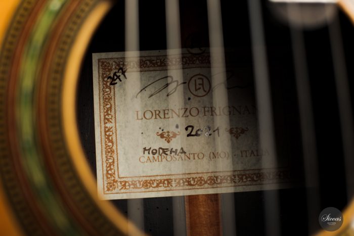 Classical guitar Lorenzo Frignani 2021 13