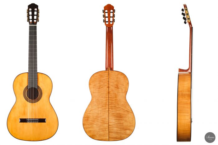 Classical guitar Wolfgang Jellinghaus Segovia Spruce Maple 2015 25