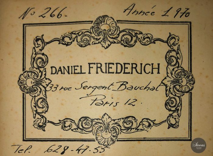 Classical guitar Daniel Friederich 1970 26