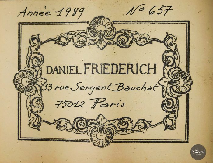 Classical guitar Daniel Friederich 1989 27