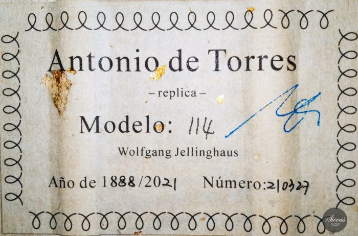 Wolfgang Jellinghaus Modelo 114 Torres 40