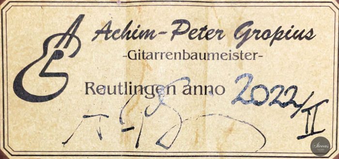 Achim Peter Gropius 2022 Doubletop 30