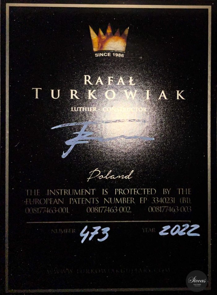 Rafal Turkowiak 2022 Doubletop No. 473 Ziricote 30 scaled