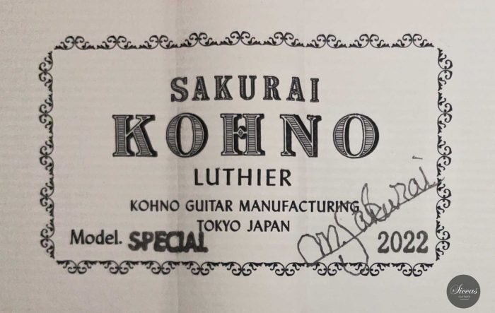 Sakurai Kohno 2022 Special Cedar 30