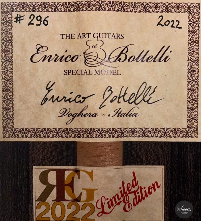 Enrico Bottelli 2022 No.296 REG Special Edition 30 scaled