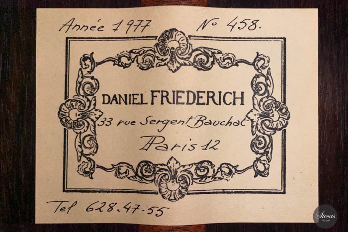 Daniel Friederich – 1977 No. 458 1