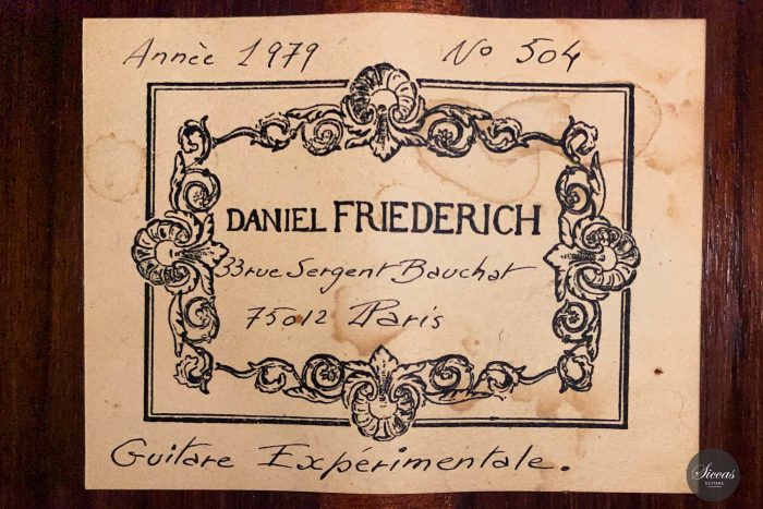 Daniel Friederich 1979 No. 504 Experimentale 1