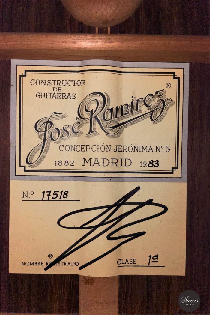 Jose Ramirez 1983 1a No. 17518 20