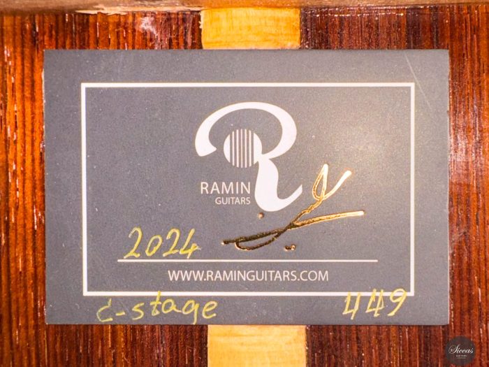 Ramin Fallah – 2024 C Stage Spruce Amazonas No.449 1