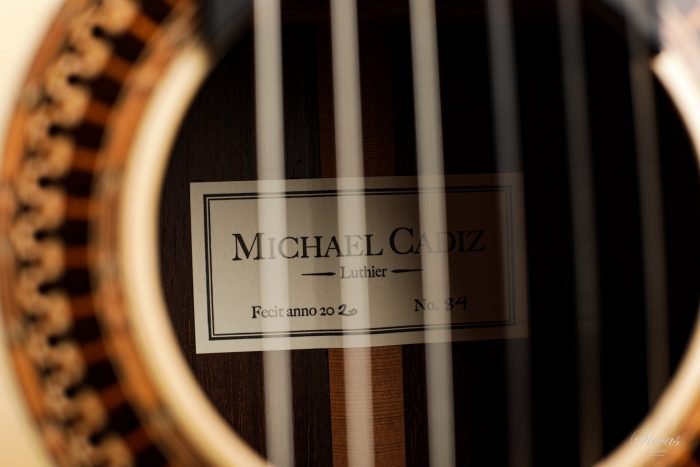 Classical guitar Michael Cadiz Romanillos 2020 28