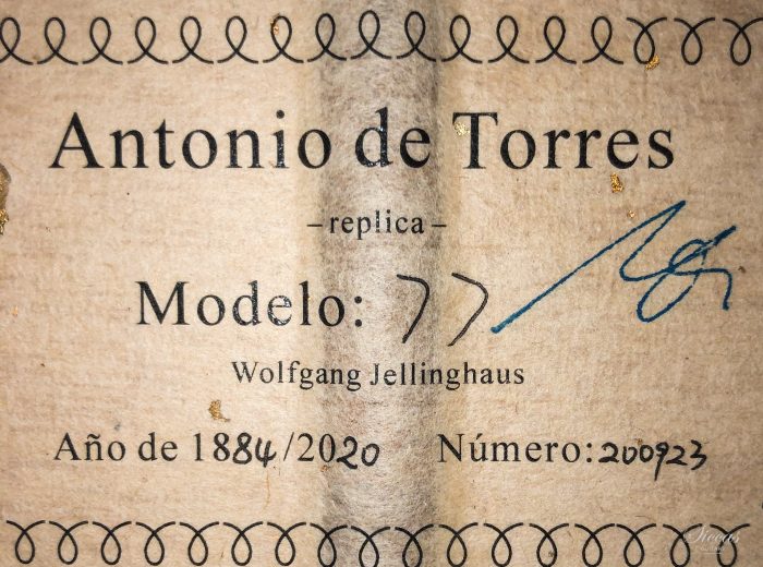 Classical guitar Wolfgang Jellinghaus Torres Maple 2020 25