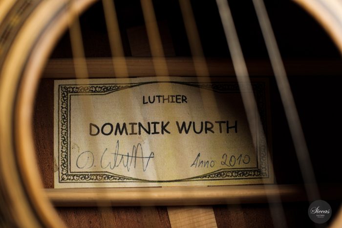 Classical guitar harp guitar Dominik Wurth 2010 23