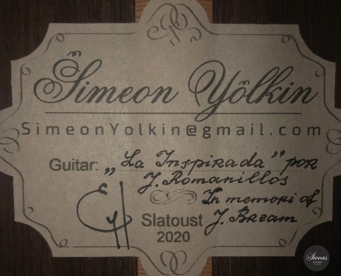 Classical guitar Simeon Yolkin 2020 25
