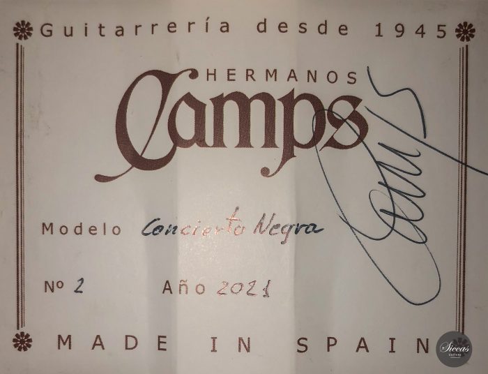 Classical guitar Camps Concierto Flamenca Negra 2021 25
