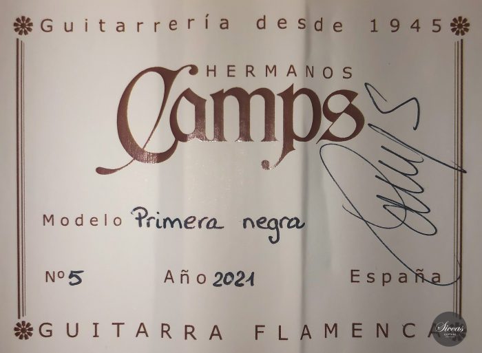 Classical guitar Camps Primera Flamenca Negra 2021 25