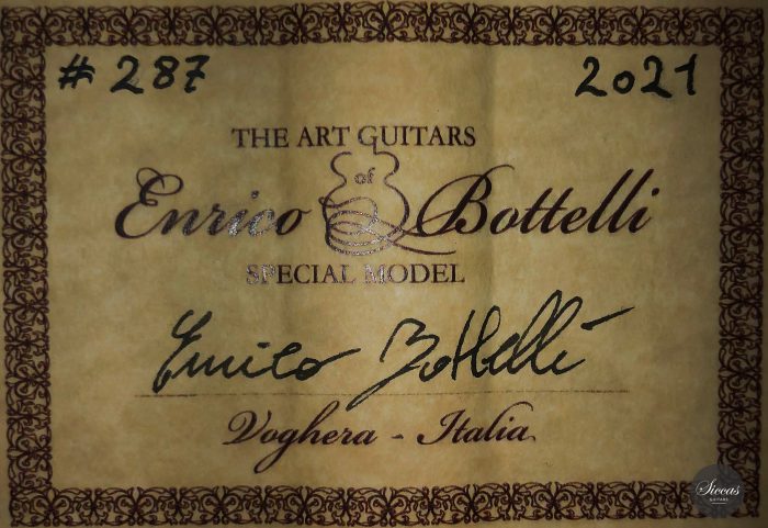 Classical guitar Enrico Bottelli 2021 28