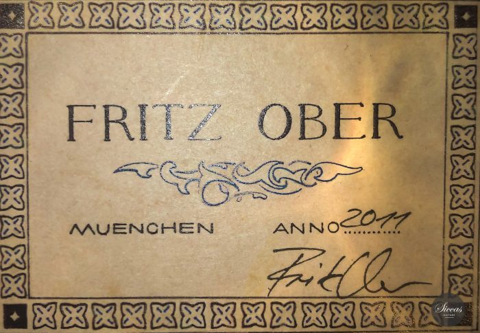 Classical guitar Fritz Ober 2011 26